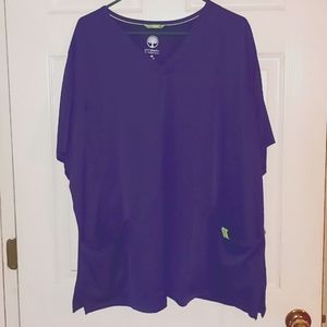 Healing Hands Scrubs 4xl Color Grape